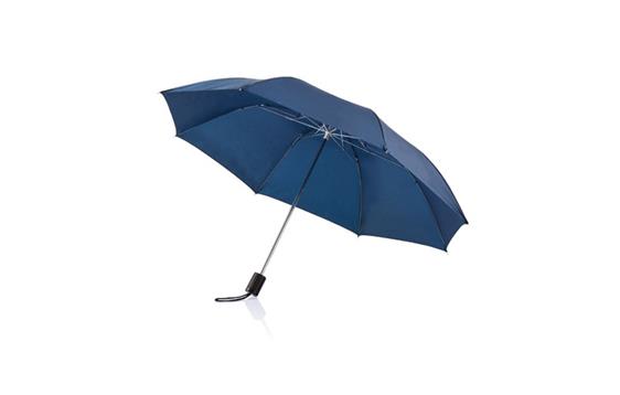 P850.265   Deluxe 20&quot; sammenleggbar paraply bl&#229;